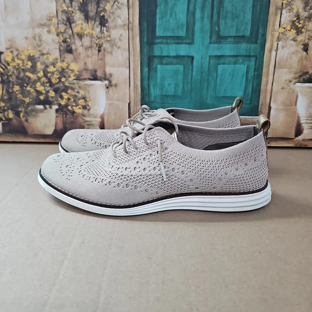 Cole Haan Grand OS W19538 Women's Rye Stitchlite Wingtip Oxford Shoes US 9B